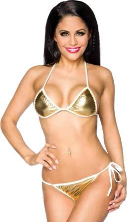 Atixo Triangel-Bikini Wetlook Brasil-Bikini Set im