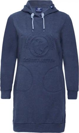 Schietwetter Sweatkleid Damen Hoodiekleid "Flaschenpost Finna"