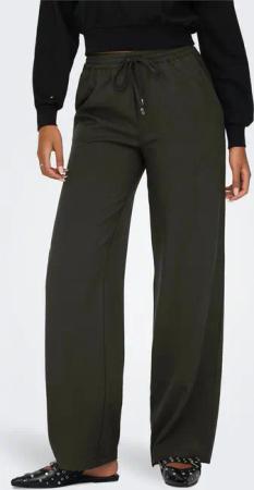 ONLY Stoffhose weiter Beinschnitt hoher Taille
