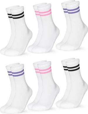 OCCULTO Tennissocken Damen Retro Tennis Socken