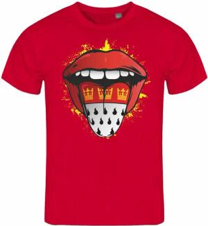 deinshirt Print-Shirt Herren T-Shirt Köln Zunge
