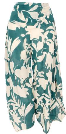 Guru-Shop Relaxhose Palazzohose, weite bedruckte Boho