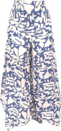 Guru-Shop Relaxhose Palazzohose, weite bedruckte Boho