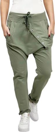 Mississhop Boyfriend-Hose Damen Baumwollhose Hose Sweatpants