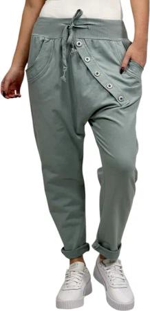 Mississhop Boyfriend-Hose Damen Baumwollhose Hose Sweatpants