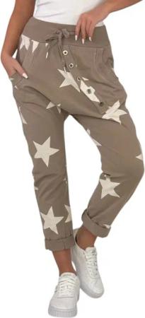 Mississhop Boyfriend-Hose Damen Hose Sweatpants Jogginghose