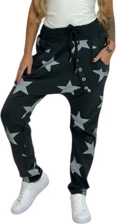 Mississhop Boyfriend-Hose Damen Hose Sweatpants Jogginghose