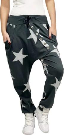 Mississhop Boyfriend-Hose Damen Hose Sweatpants Jogginghose