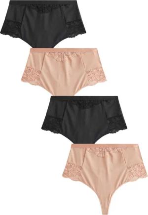 Next Shapingstring Figurformende Tanga-Slips mit Spitze,
