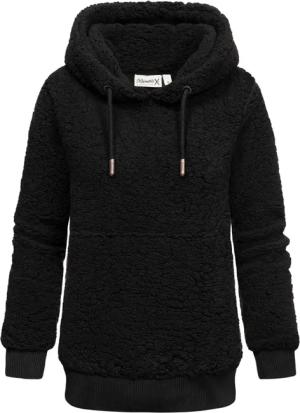 REPUBLIX Kapuzenpullover CHARLIZE Damen Teddy Sweatjacke