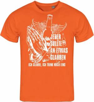 deinshirt Print-Shirt Herren T-Shirt Ich glaube