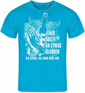 deinshirt Print-Shirt Herren T-Shirt Ich glaube