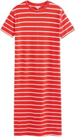 Next Jerseykleid Kurzärmeliges Kleid in gestreifter