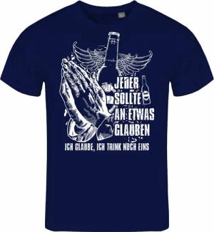 deinshirt Print-Shirt Herren T-Shirt Ich glaube