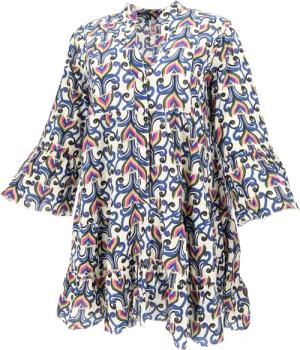 Guru-Shop Midikleid Luftiges Boho Minikleid, plus