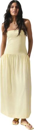Next Jerseykleid Bandeau-Maxikleid aus Jersey mit