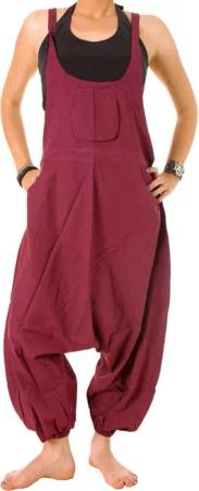 Vishes Latzhose Damen Sommer Hose Haremshose