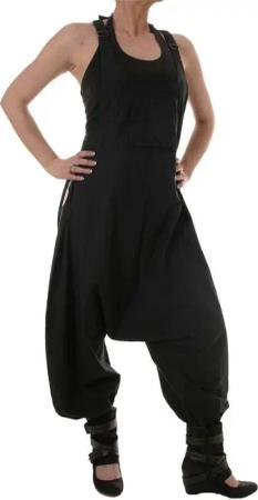 Vishes Latzhose Damen Sommer Hose Haremshose