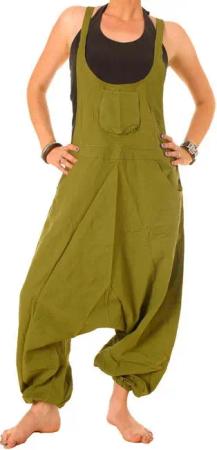 Vishes Latzhose Damen Sommer Hose Haremshose