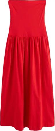 Next Jerseykleid Bandeau-Maxikleid aus Jersey mit