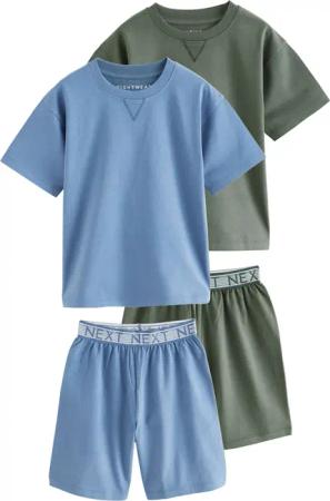 Next Pyjama 2er-Pack kurze Schlafanzüge aus