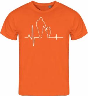 deinshirt Print-Shirt Herren T-Shirt Herzschlag Vater