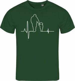 deinshirt Print-Shirt Herren T-Shirt Herzschlag Vater