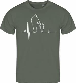 deinshirt Print-Shirt Herren T-Shirt Herzschlag Vater