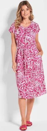 GOLDNER Sommerkleid Kurzgröße: Druckkleid