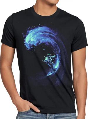 style3 T-Shirt Space Surfer milchstraße galaxie