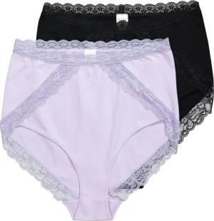 Ulla Popken Slip Maxislips 2er-Pack Spitze