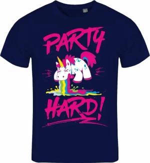 deinshirt Print-Shirt Herren T-Shirt PARTY HARD