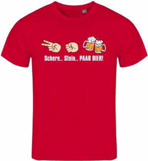 deinshirt Print-Shirt Herren T-Shirt Schere Stein