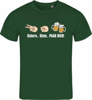 deinshirt Print-Shirt Herren T-Shirt Schere Stein