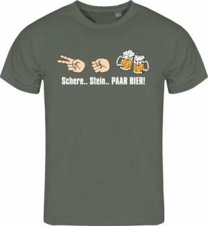 deinshirt Print-Shirt Herren T-Shirt Schere Stein