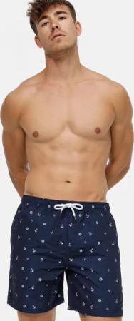 Indicode Badeshorts Maya mit detailreichem Muster,