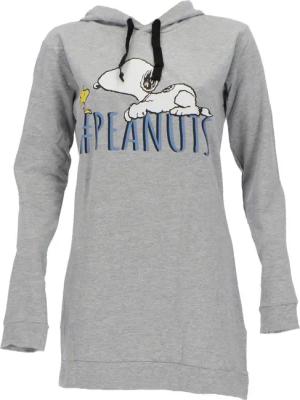 Snoopy Sweatkleid Kapuzen-Sweatkleid für Damen –