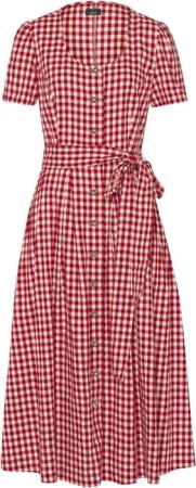 Luis Steindl Trachtenkleid Vichykaro-Leinenkleid