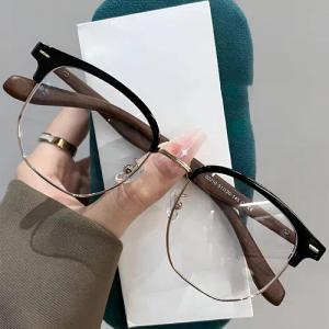 PACIEA Lesebrille Damen Herren Halbrand Anti