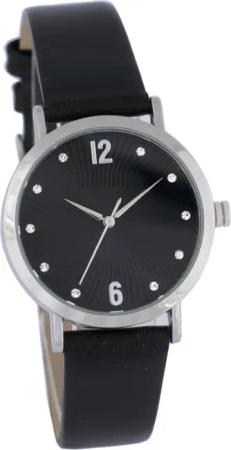 Quarzuhr Damenarmbanduhr, mit Lederarmband 32 mm