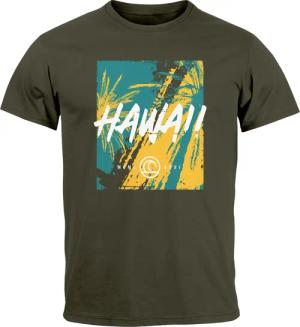 Neverless Print-Shirt Herren T-Shirt Hawaii Surfing