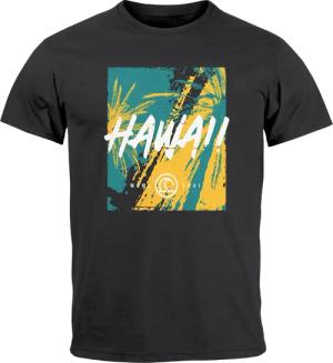 Neverless Print-Shirt Herren T-Shirt Hawaii Surfing