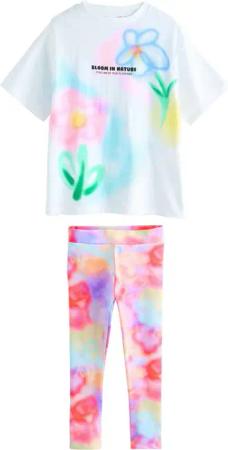 Next Shirt & Leggings T-Shirt und