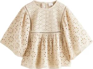 Next Blusenshirt Bluse mit Lochstickerei aus