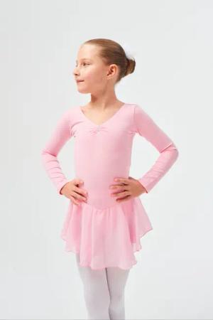 tanzmuster Chiffonkleid Ballettkleid Anna mit Glitzersteinen