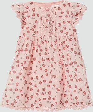 s.Oliver Jerseykleid Ausgestelltes Baumwoll-Kleid mit Flügelärmeln