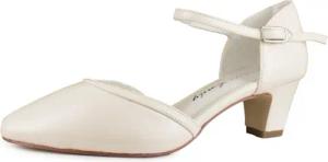 White Lady 754 offwhite Leder -