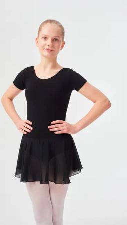 tanzmuster Chiffonkleid Ballettkleid Lucy mit kurzen
