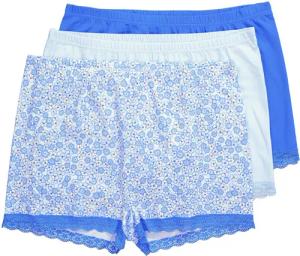 Ulla Popken Panty Pantys 3er-Pack Spitzensaum