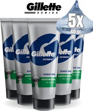 Gillette Rasiergel Serie Moisturizing Shave Gel
